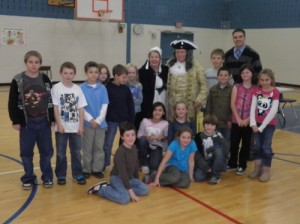 Benjamin Franklin came to visit us!